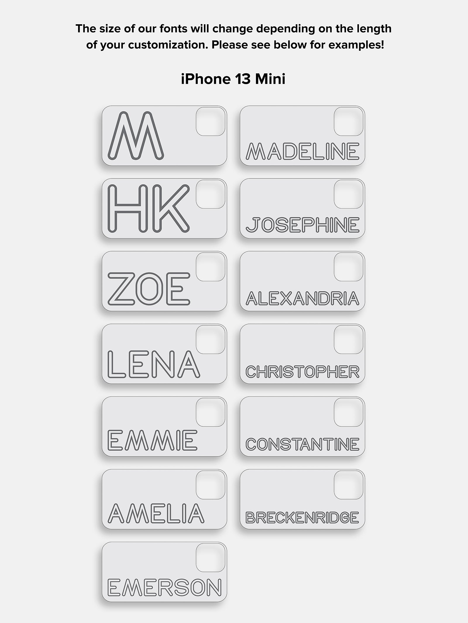 Fine Line Custom iPhone Case - Light Blue/White