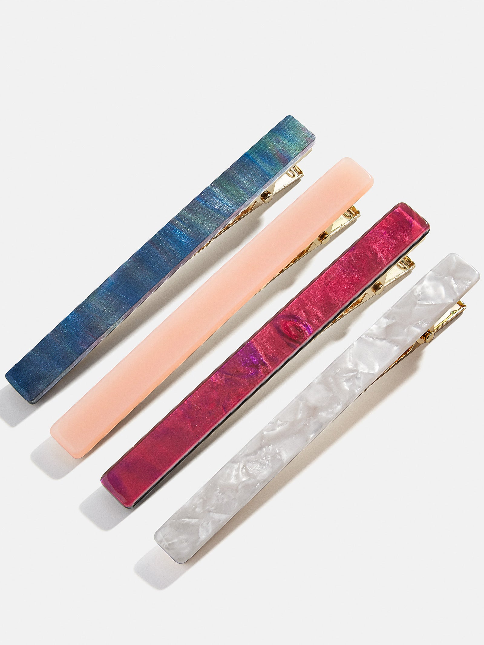 Slim Hair Clip Set - Multi