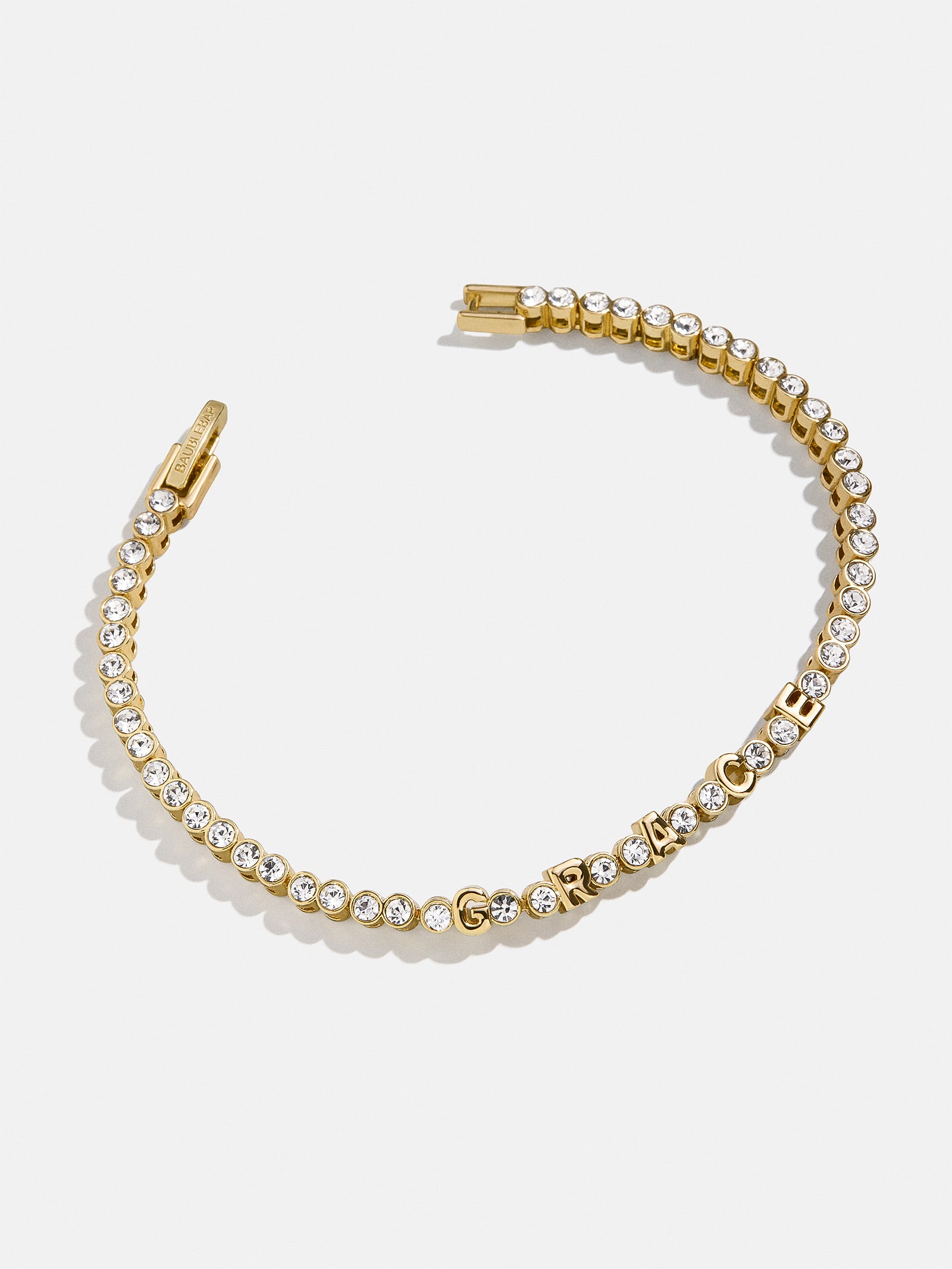 Amalie Custom Tennis Bracelet - Gold/Pavé