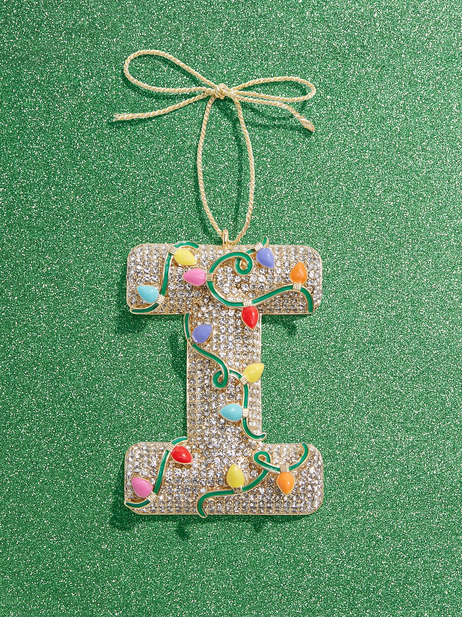 Let It Glow Initial Ornament - Let it Glow Initial