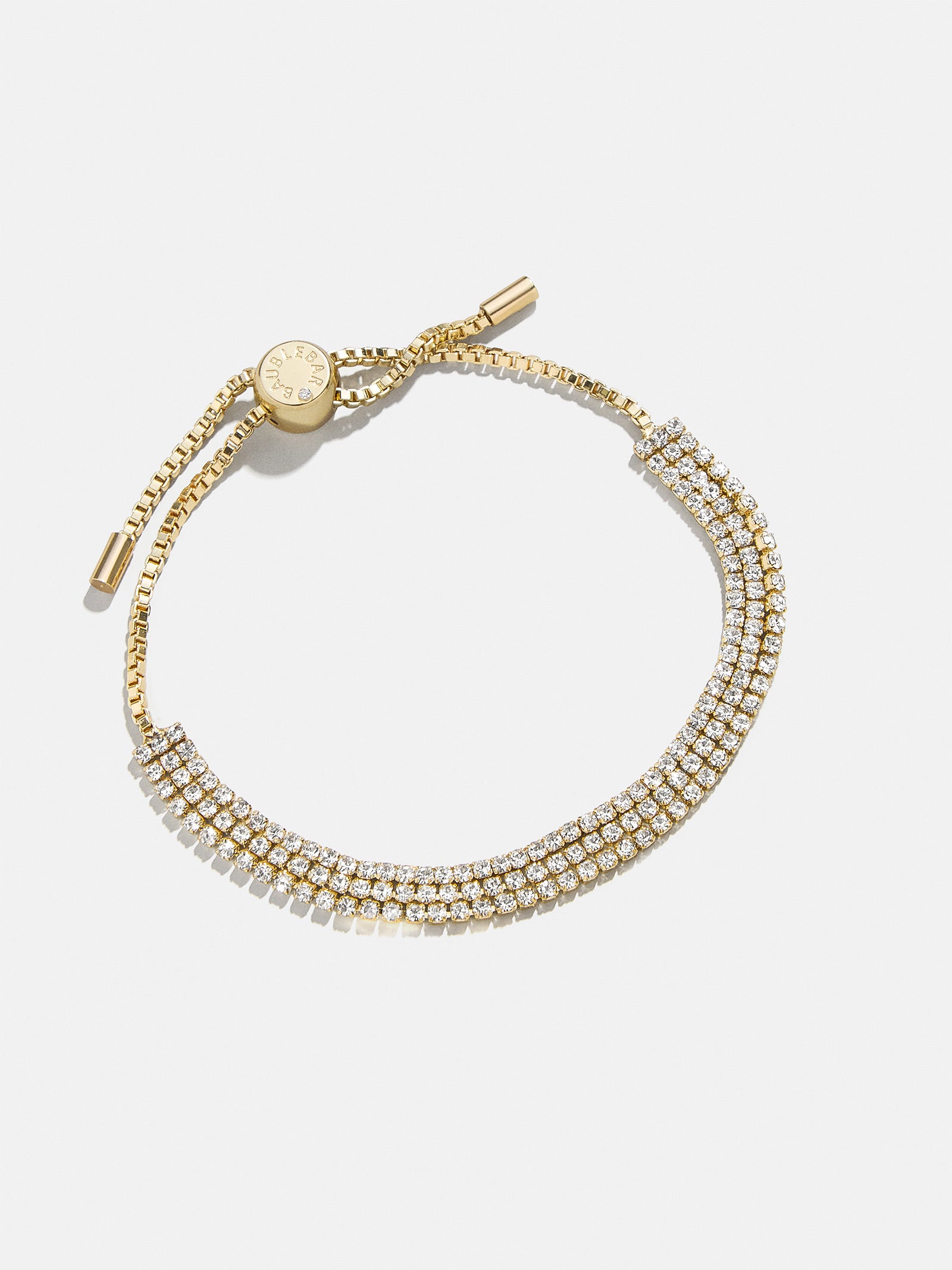 Custom Click & Go Bracelet  - Gold/Pavé