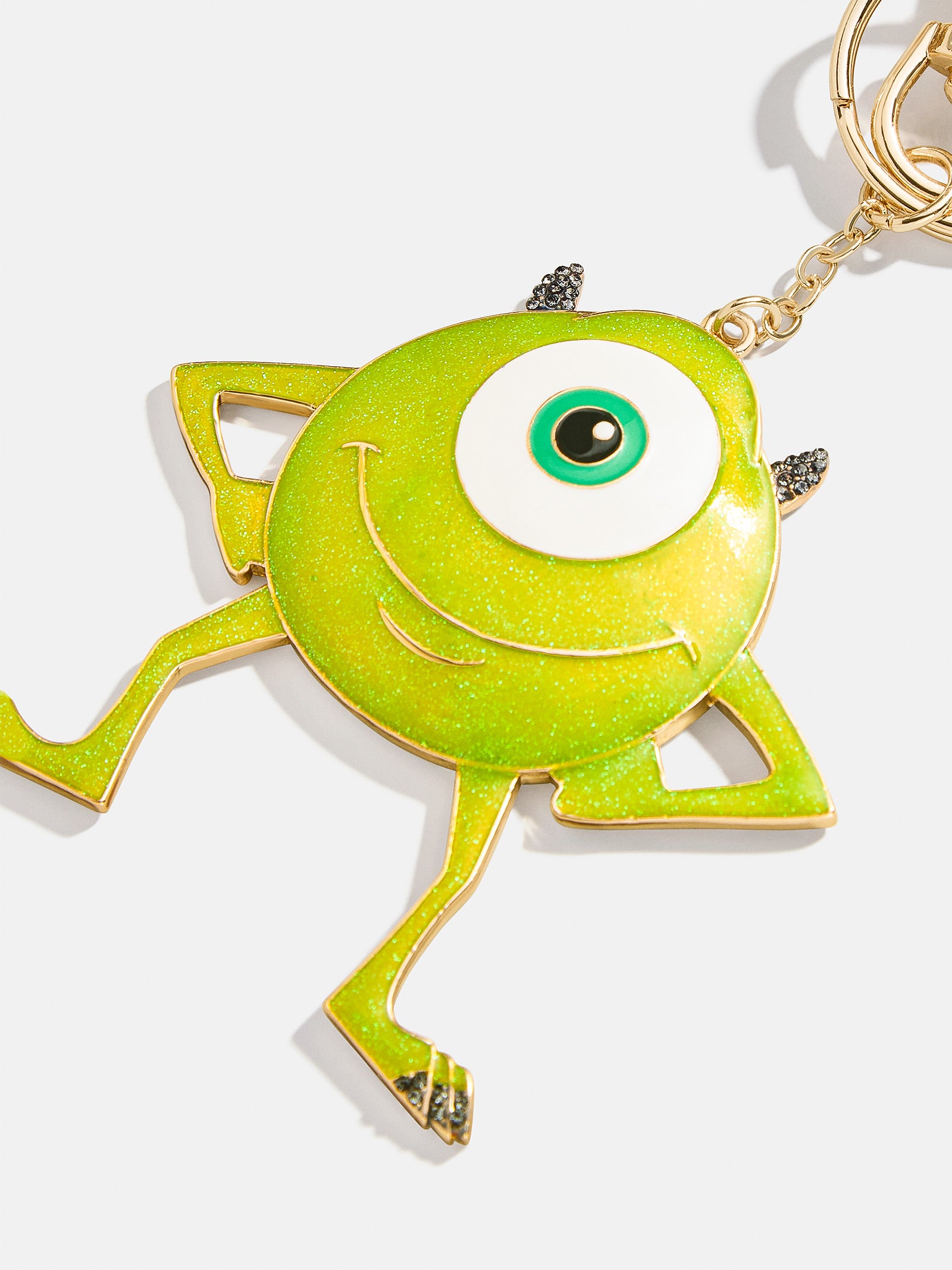 Disney Monsters Inc Pixar 2D Bag Charm - Mike Wazowski Bag Charm