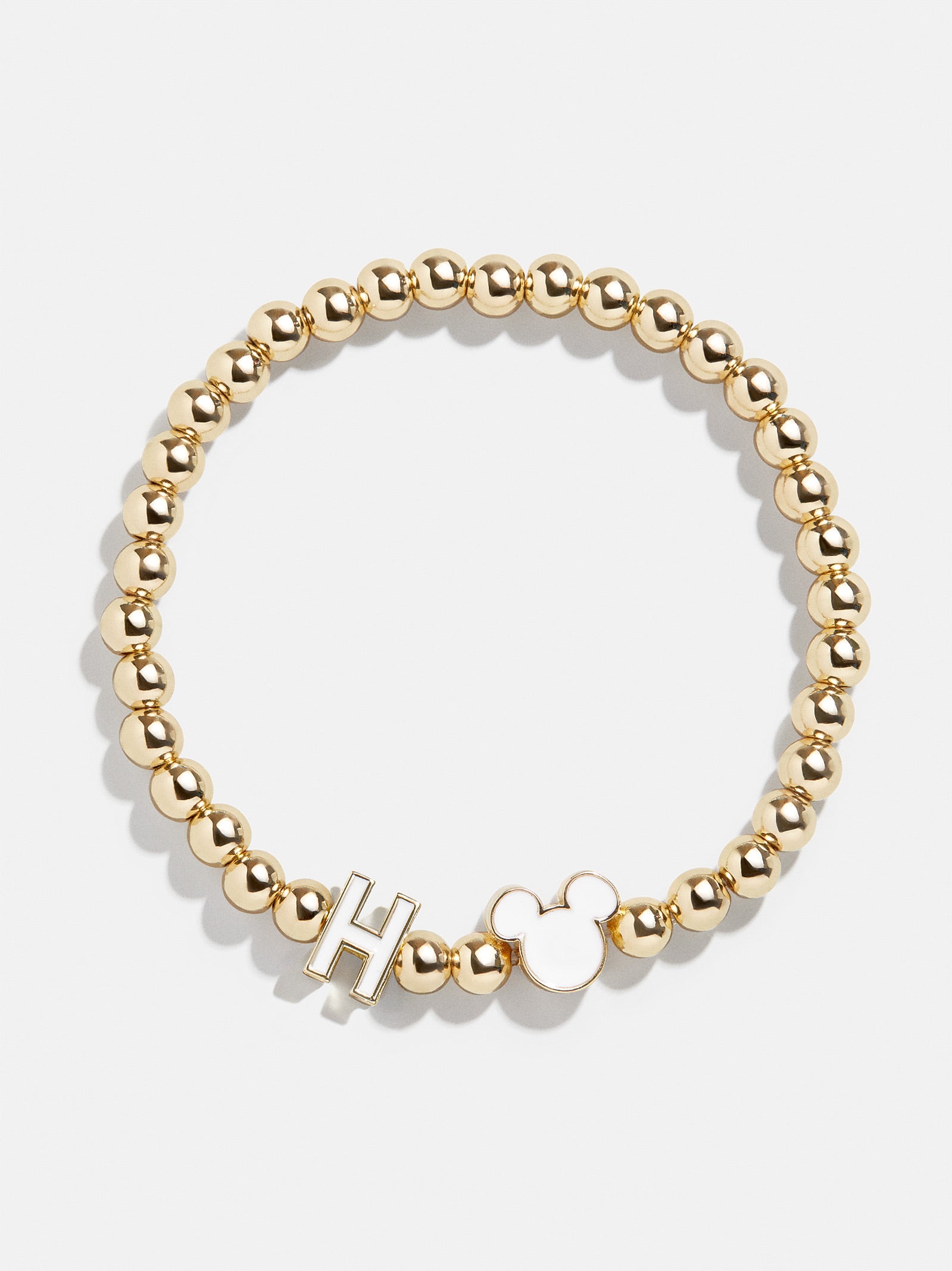 Mickey Mouse disney Initial Pisa Bracelet - White