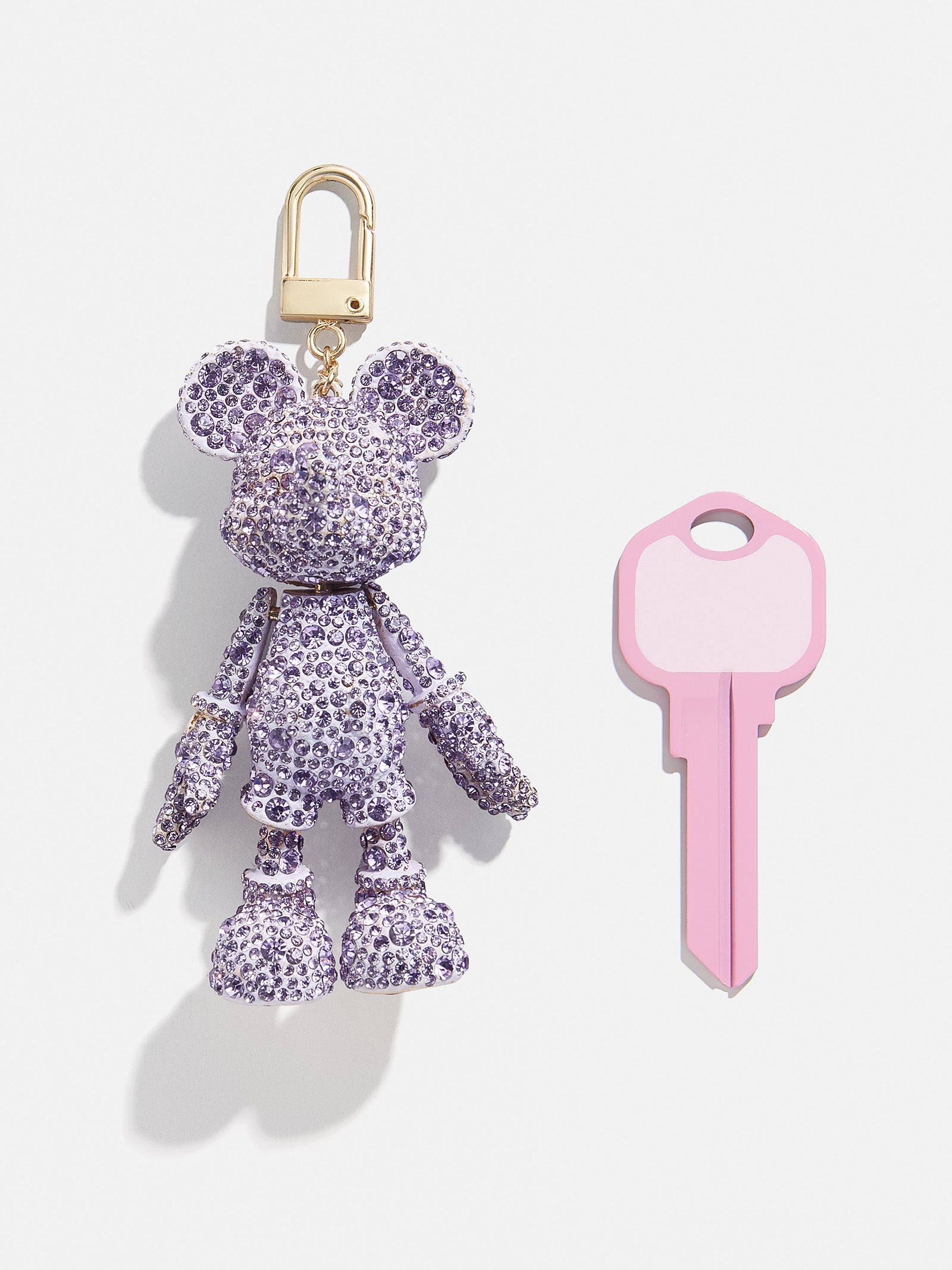 Mickey Mouse disney Bag Charm - Gold Glitter