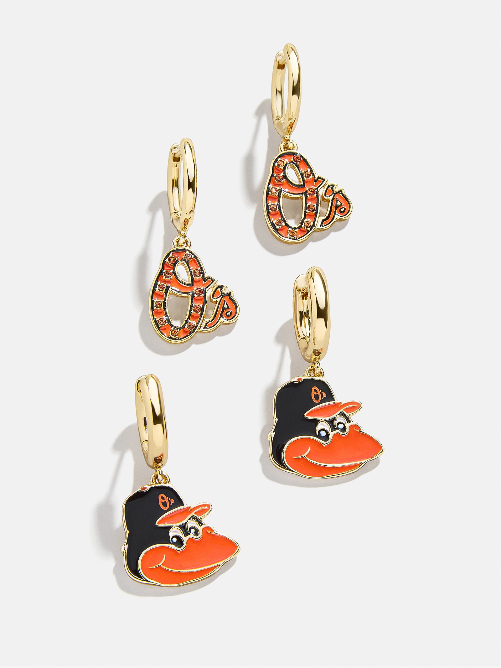 MLB Earring Set - Baltimore Orioles