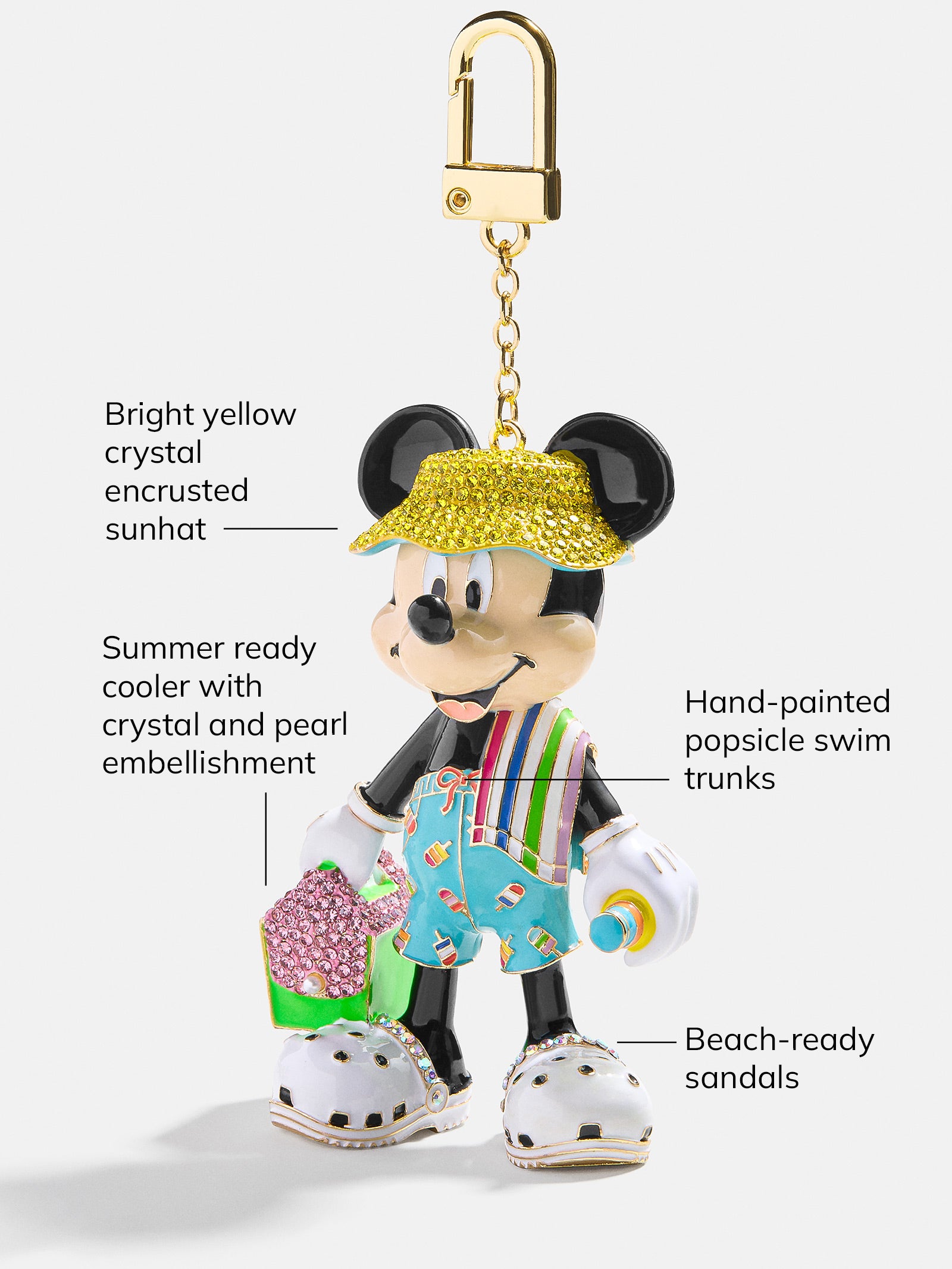 Mickey Mouse Disney Pool Party Bag Charm - Mickey Mouse