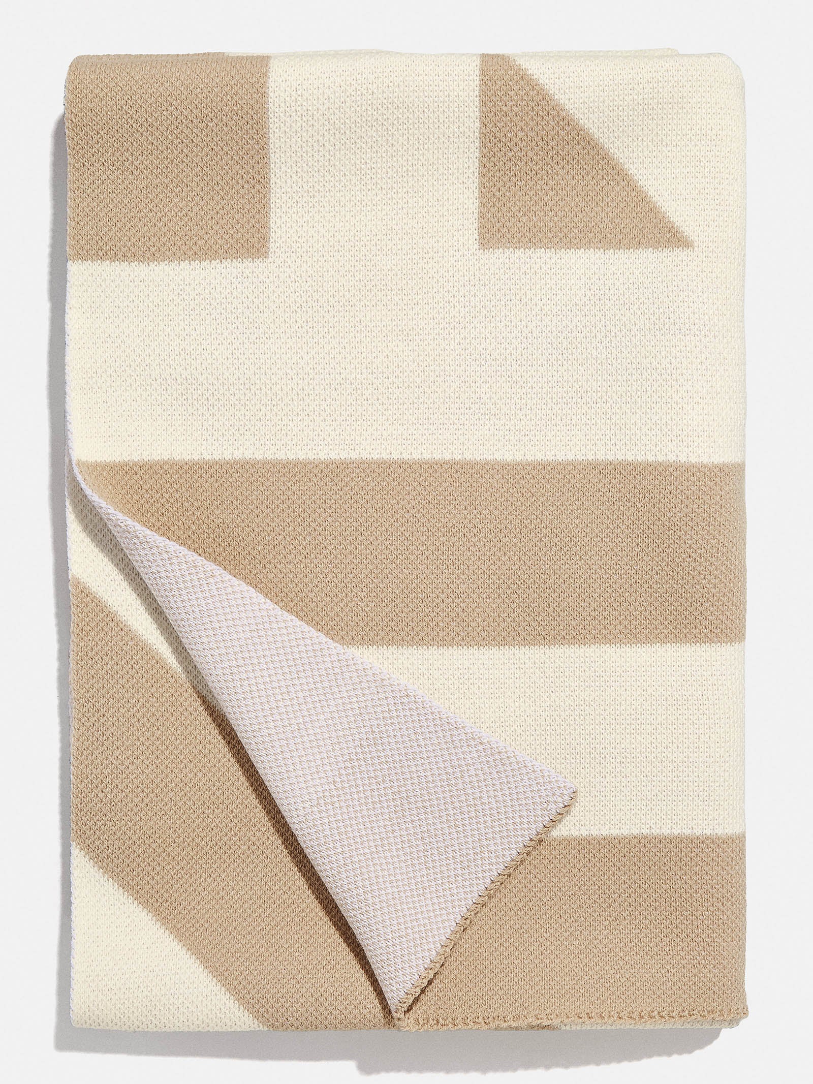 Criss Cross Custom Blanket - Natural/Beige