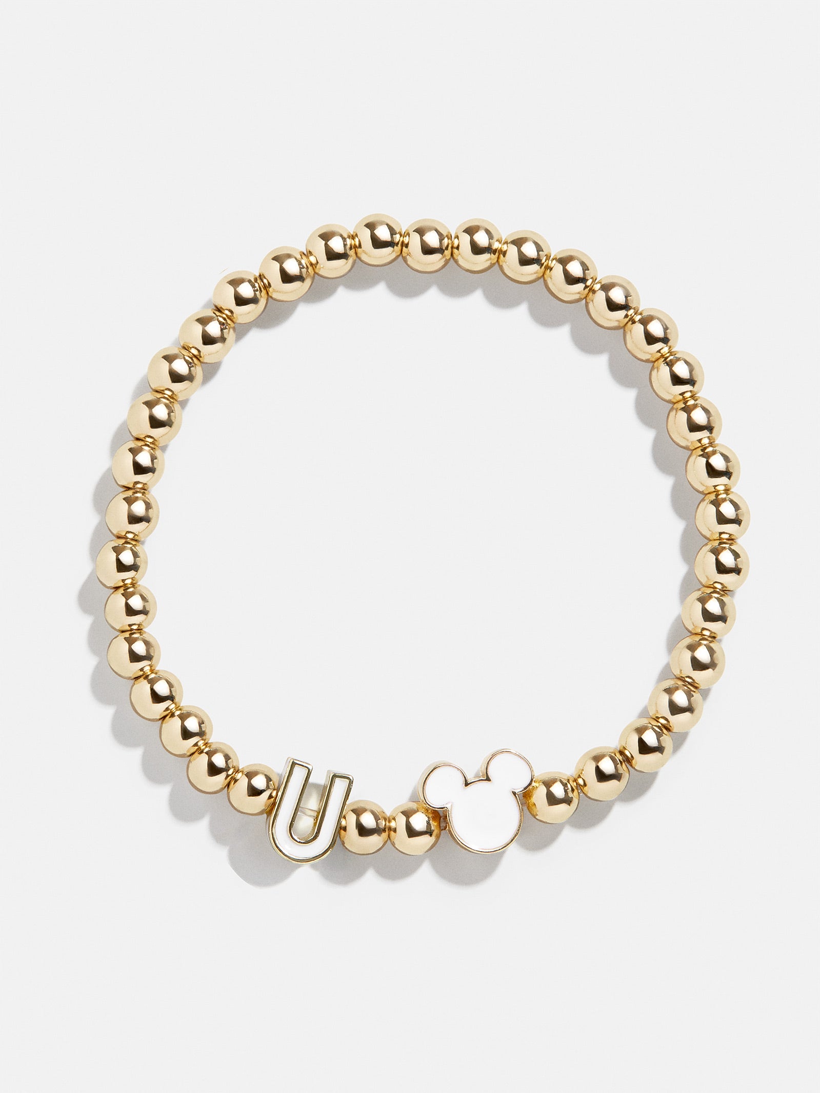 Mickey Mouse disney Initial Pisa Bracelet - White