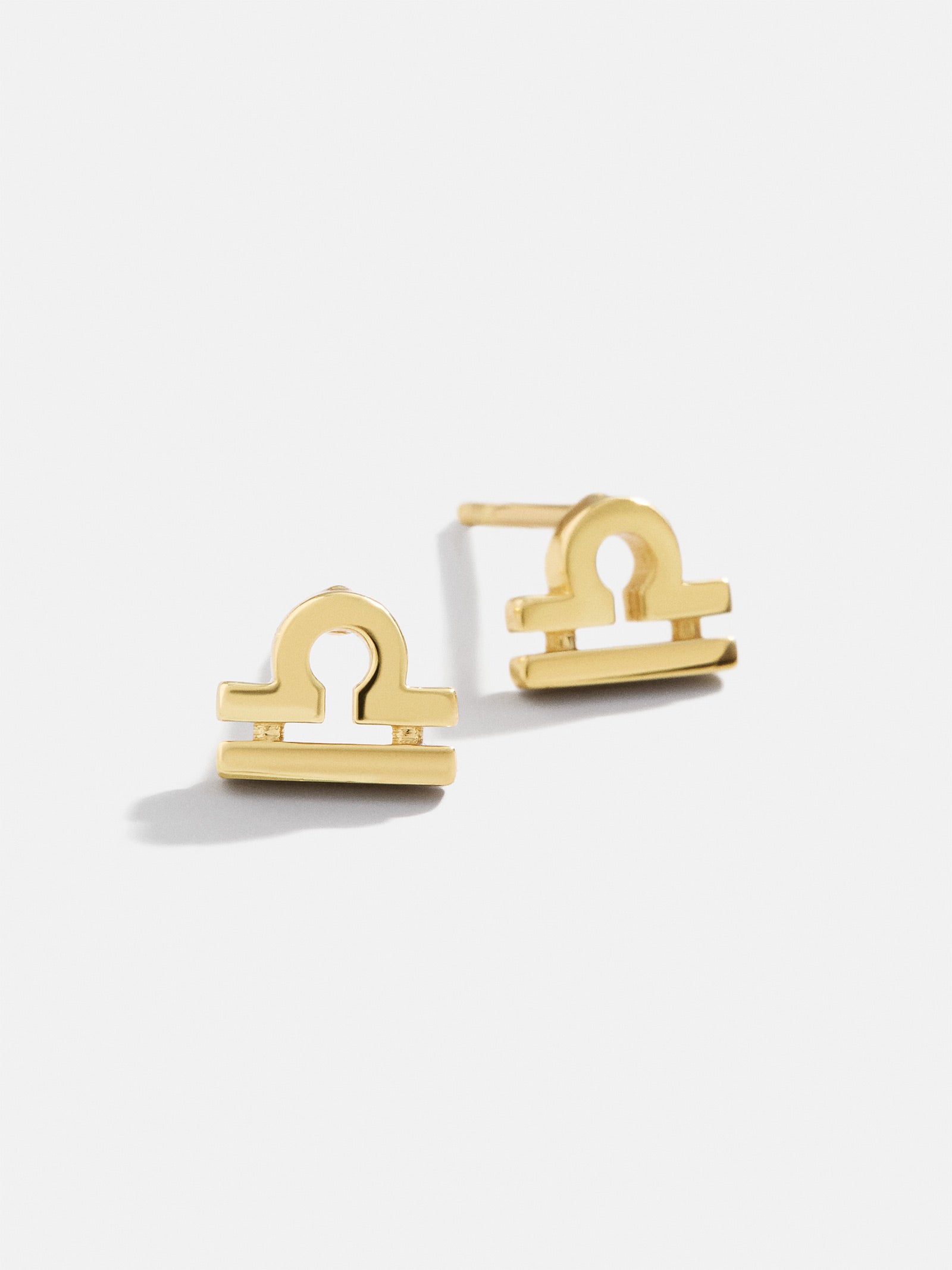 18K Gold Zodiac Earrings - Gold