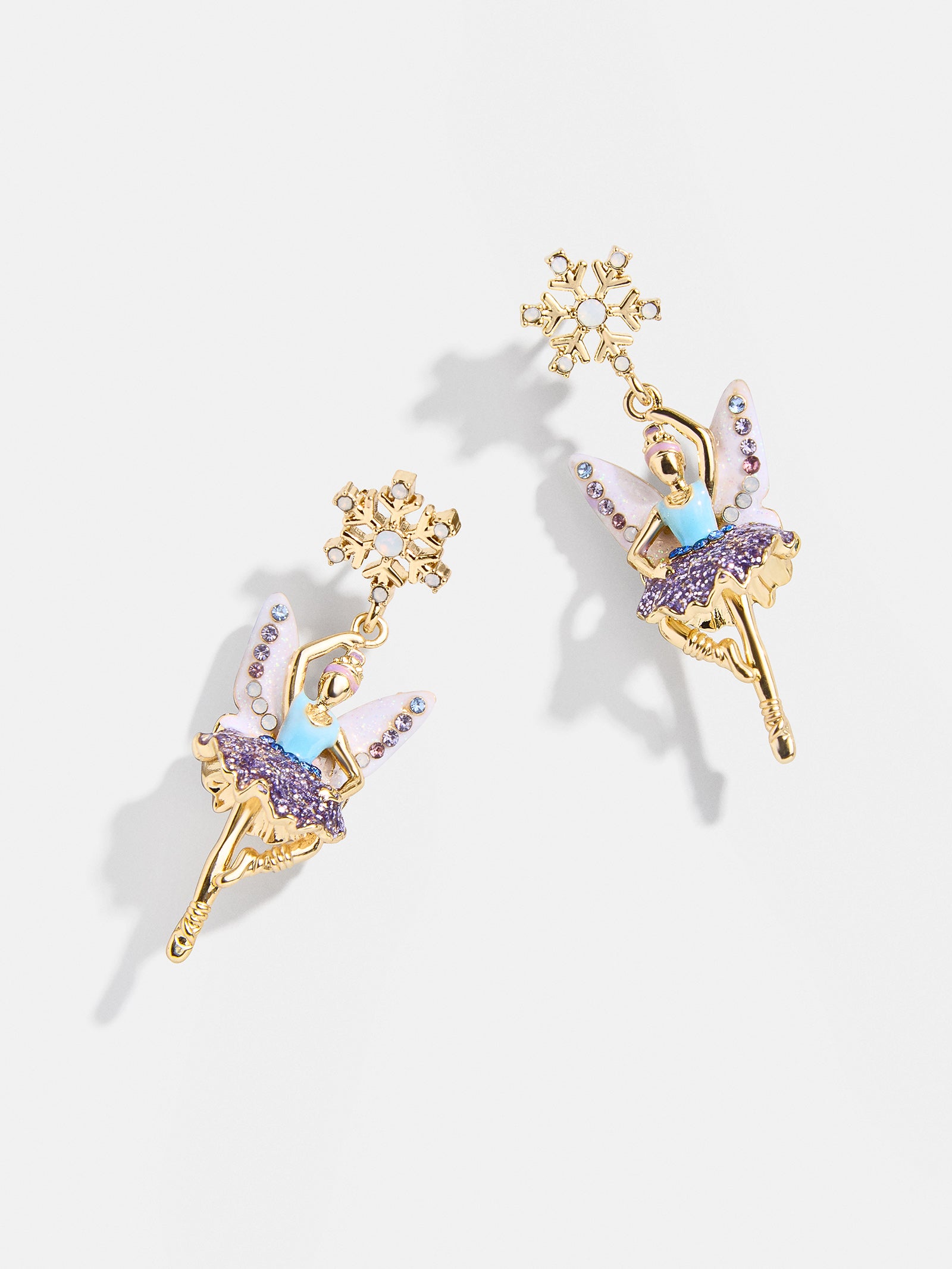 Kids' Fairy Princess Earrings - Purple