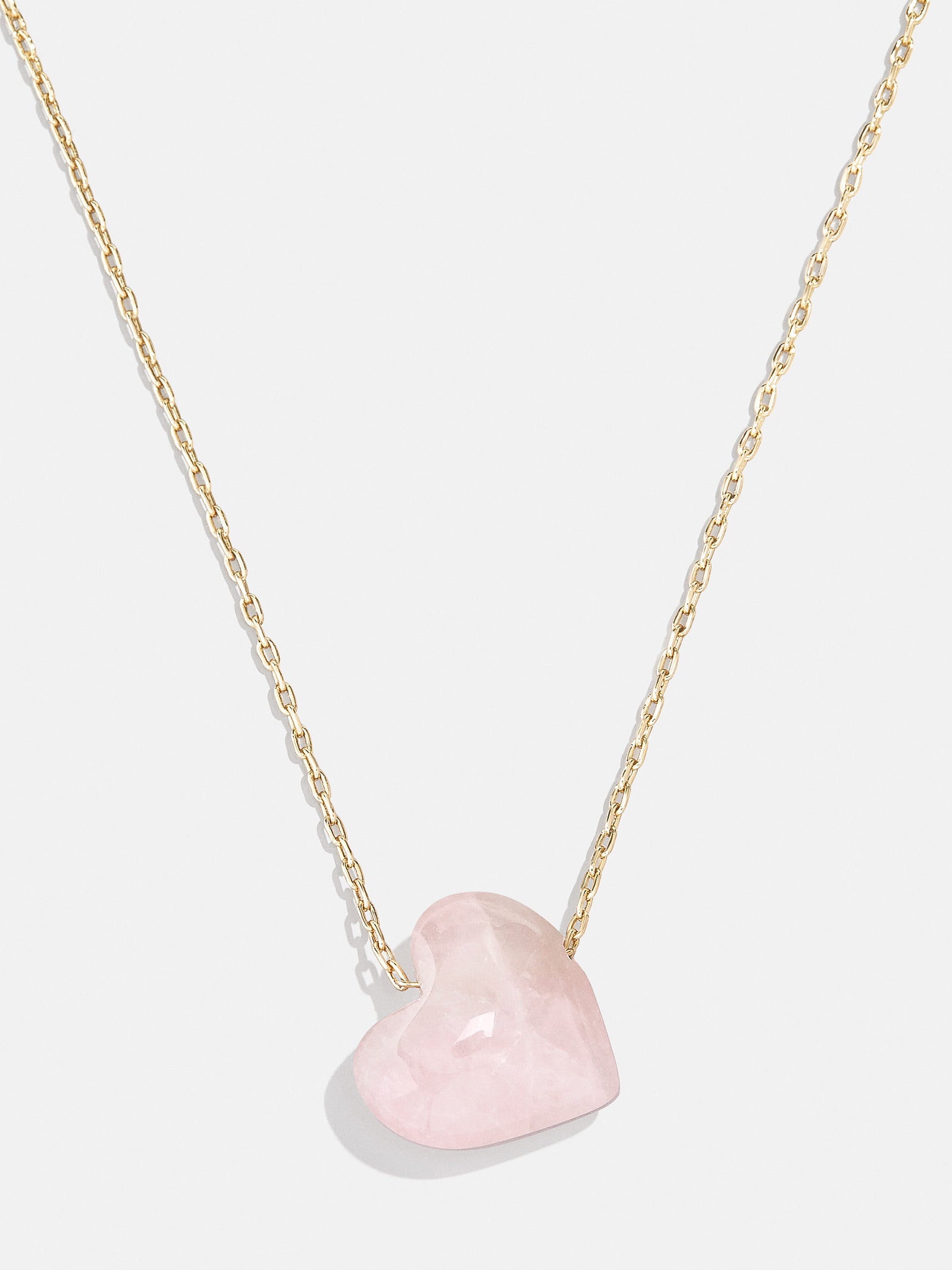 Juno Rose Quartz Necklace - Rose Quartz Stone