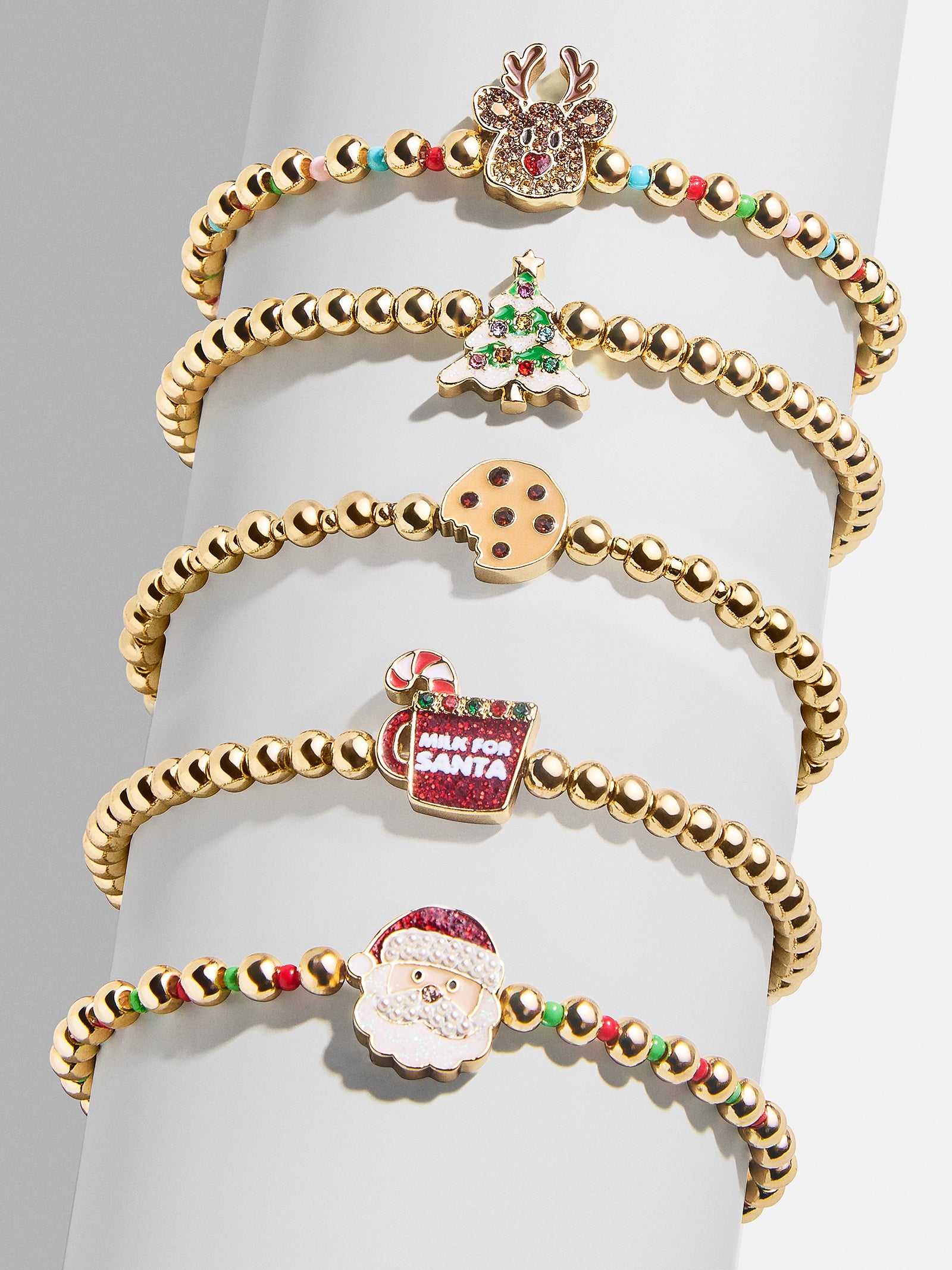 Holly Jolly Kids' Bracelet Set - Kids Holly Jolly Bracelet Set