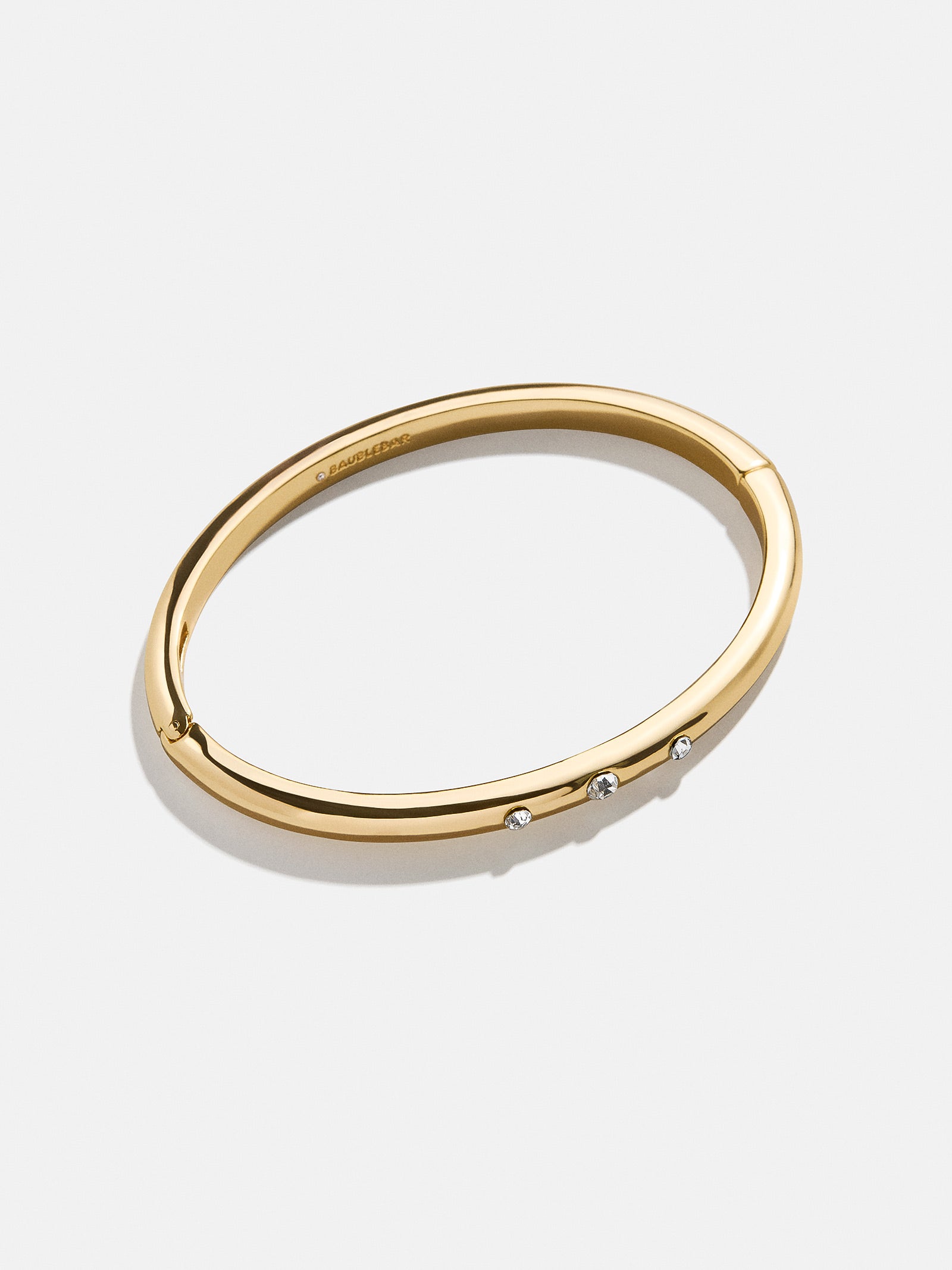 Destiny Hinge Bangle - Bezels Bangle