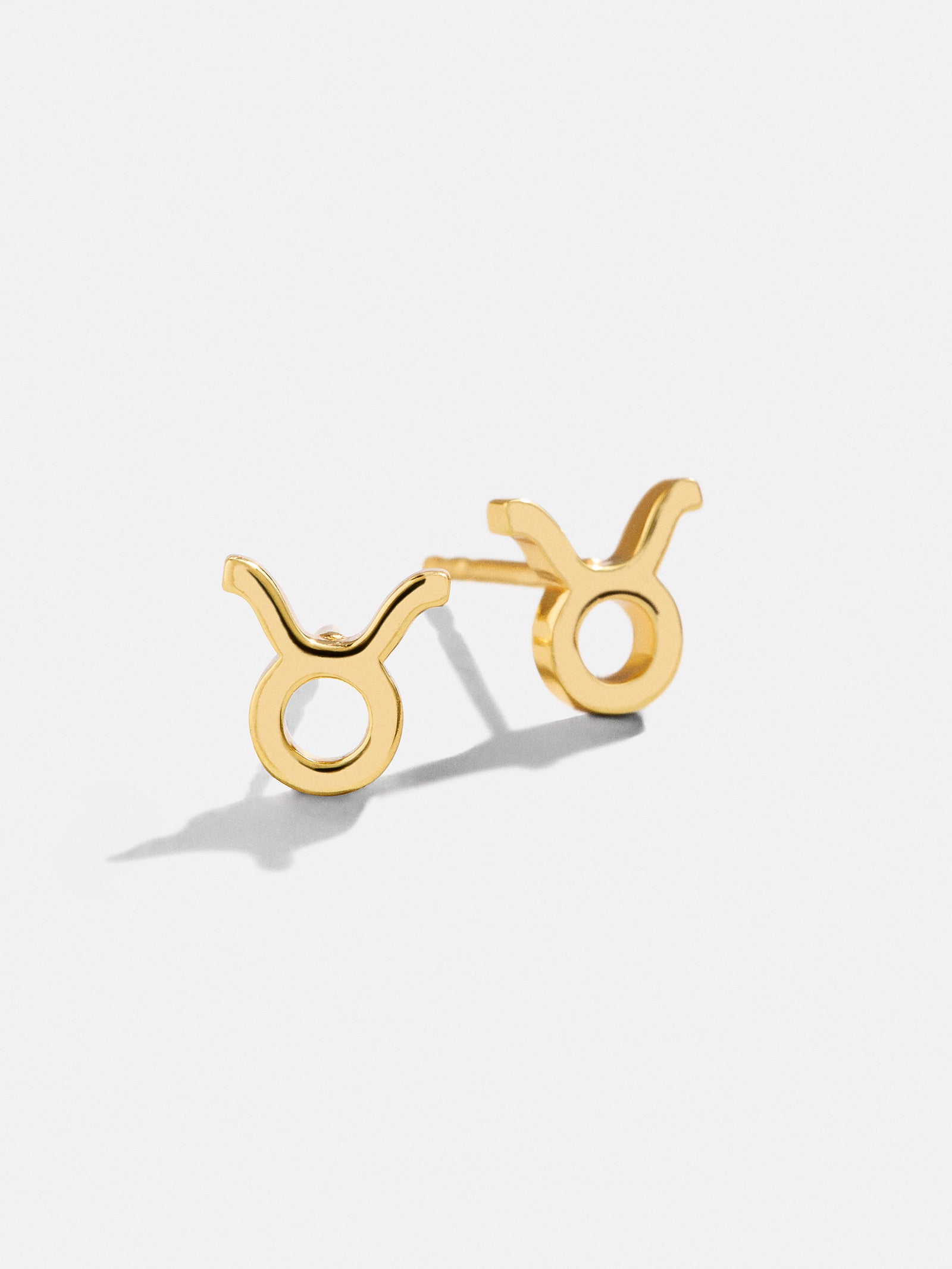 18K Gold Zodiac Earrings - Gold