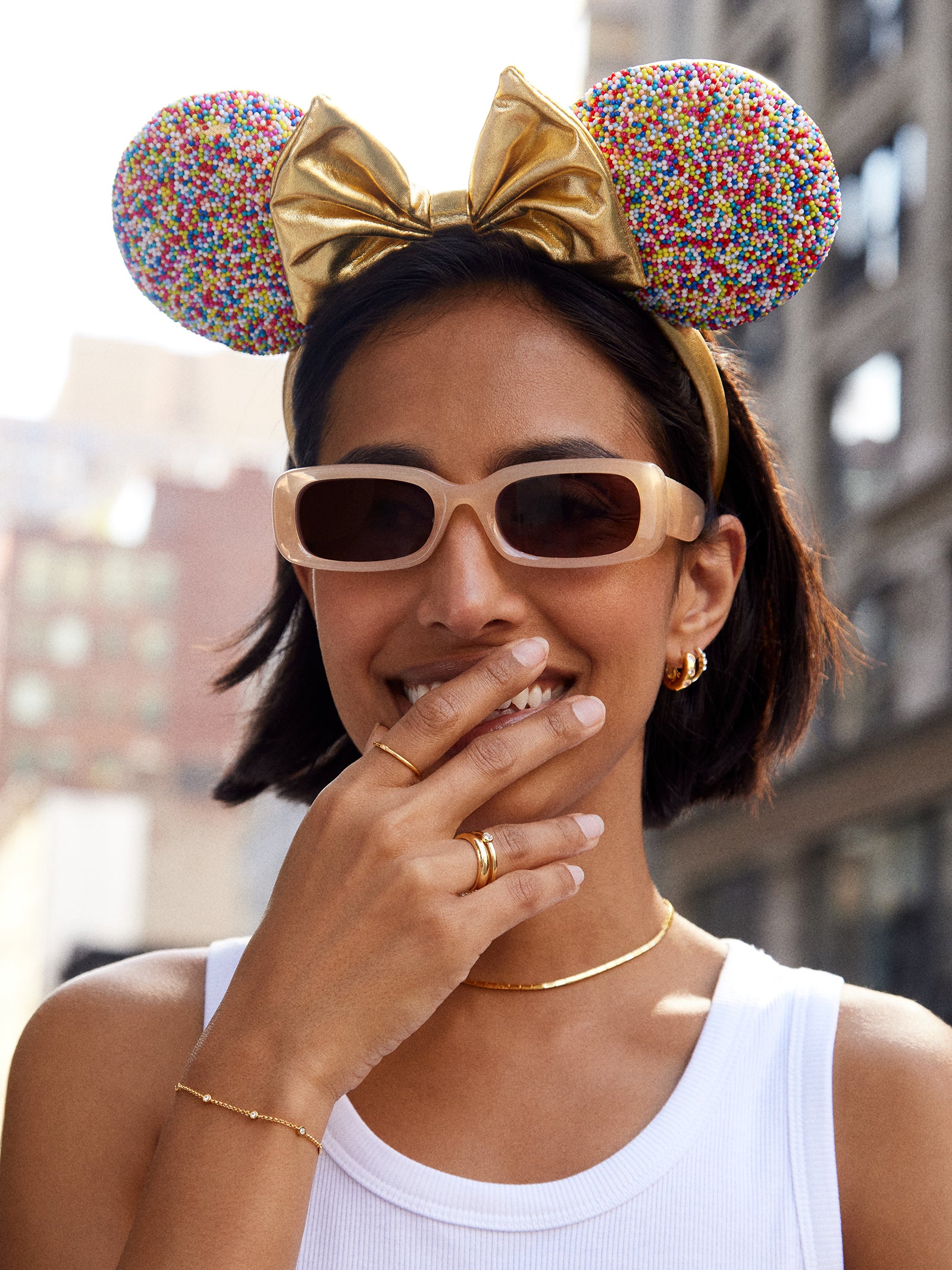 Minnie Mouse Disney Confetti Ears Headband - Minnie Mouse Confetti Ears