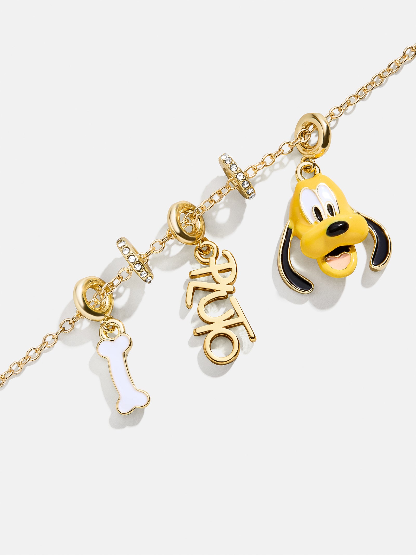 Disney Character 5 Charm Necklace - Pluto