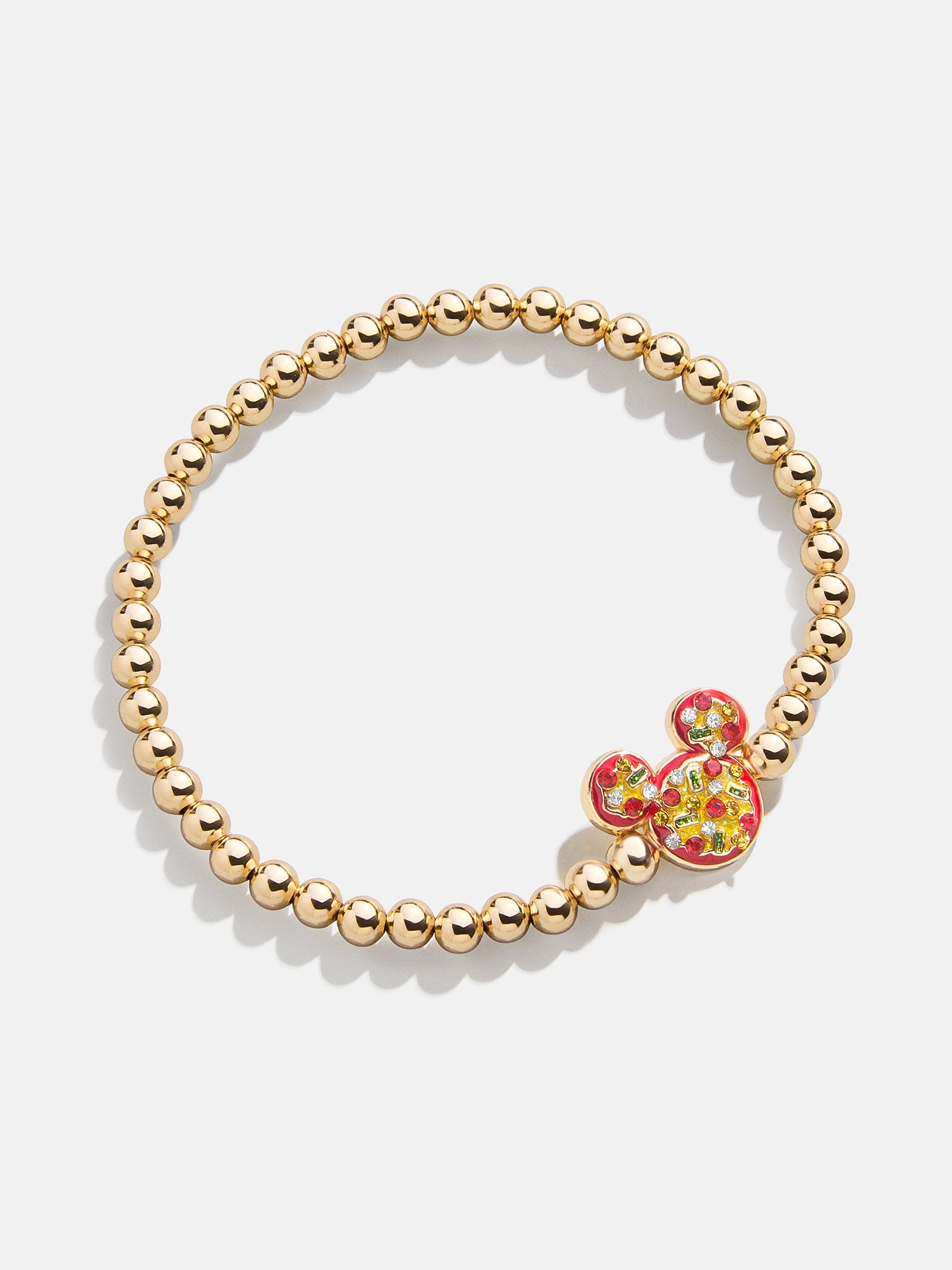 Disney Character Bite Pisa Bracelet - Mickey Mouse Pizza Pisa