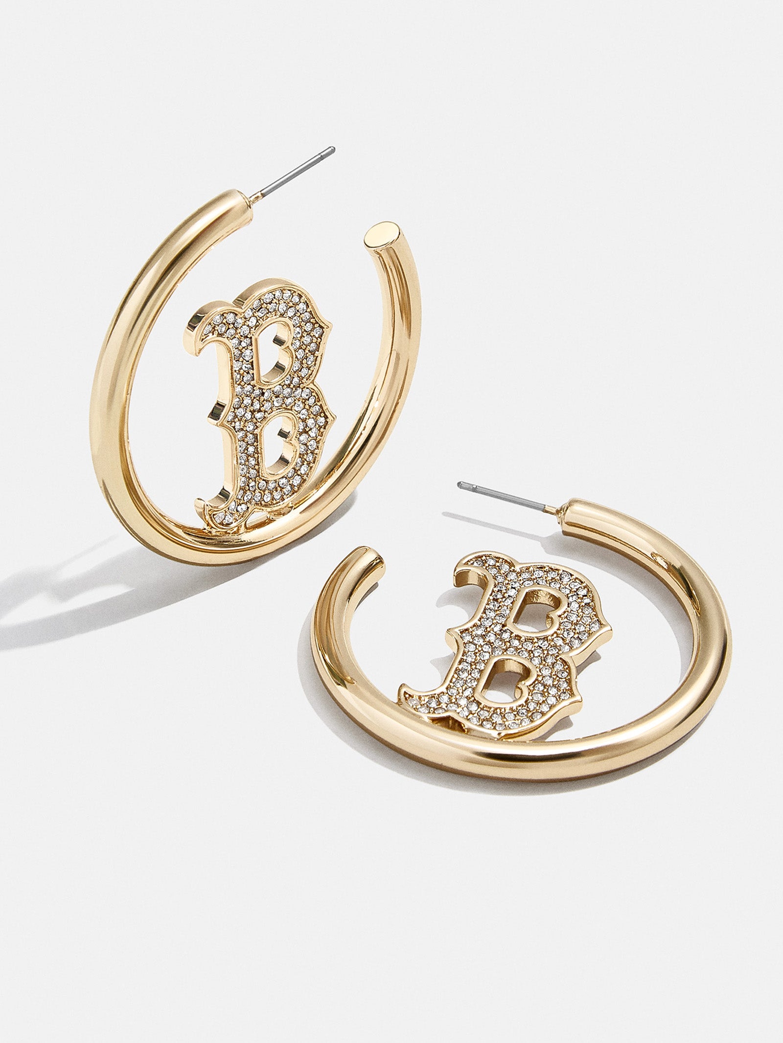 MLB Gold Logo Hoops - Boston Red Sox