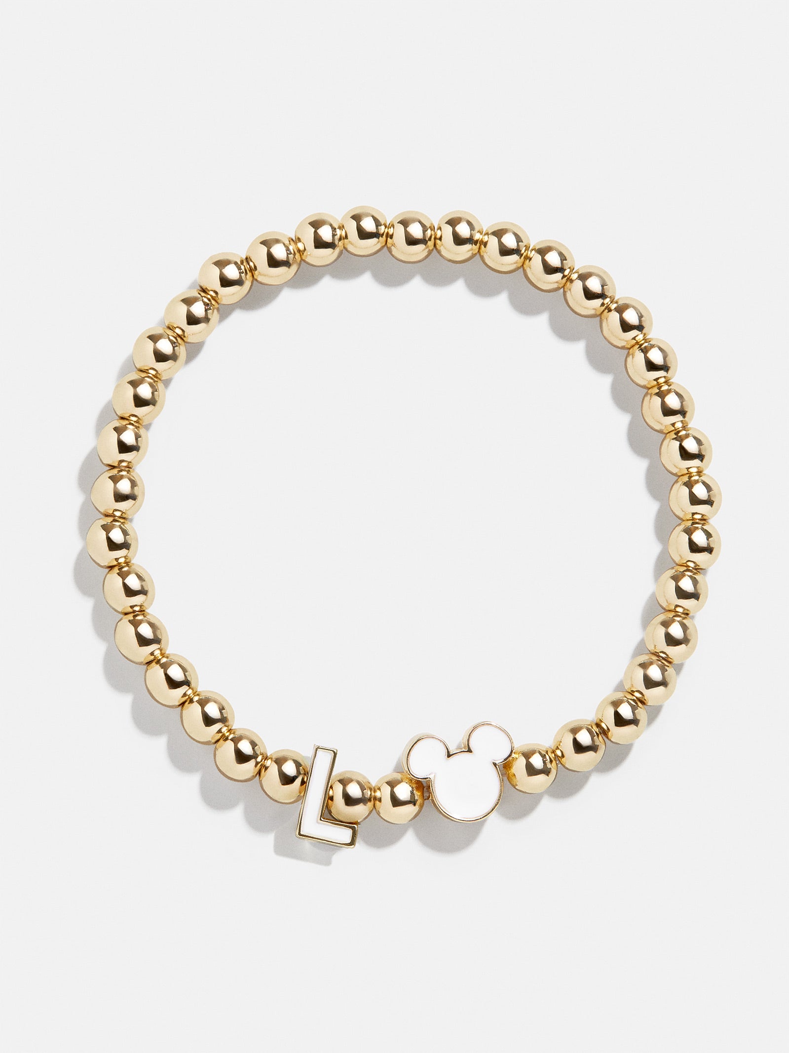 Mickey Mouse disney Initial Pisa Bracelet - White