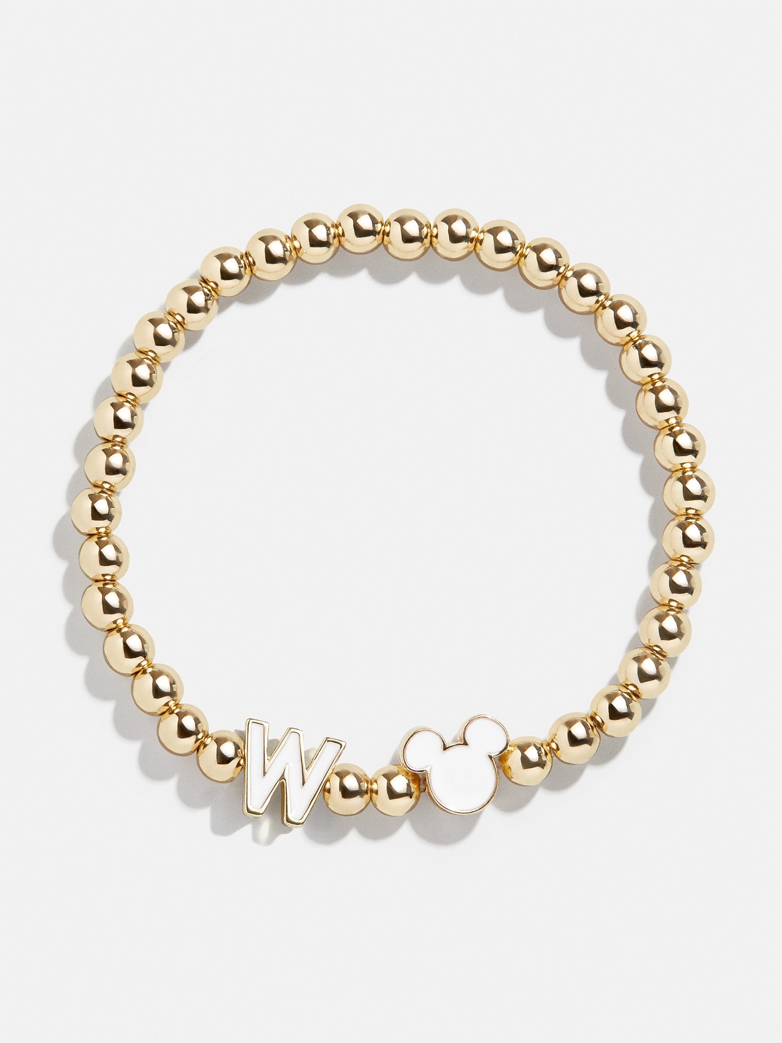 Mickey Mouse disney Initial Pisa Bracelet - White