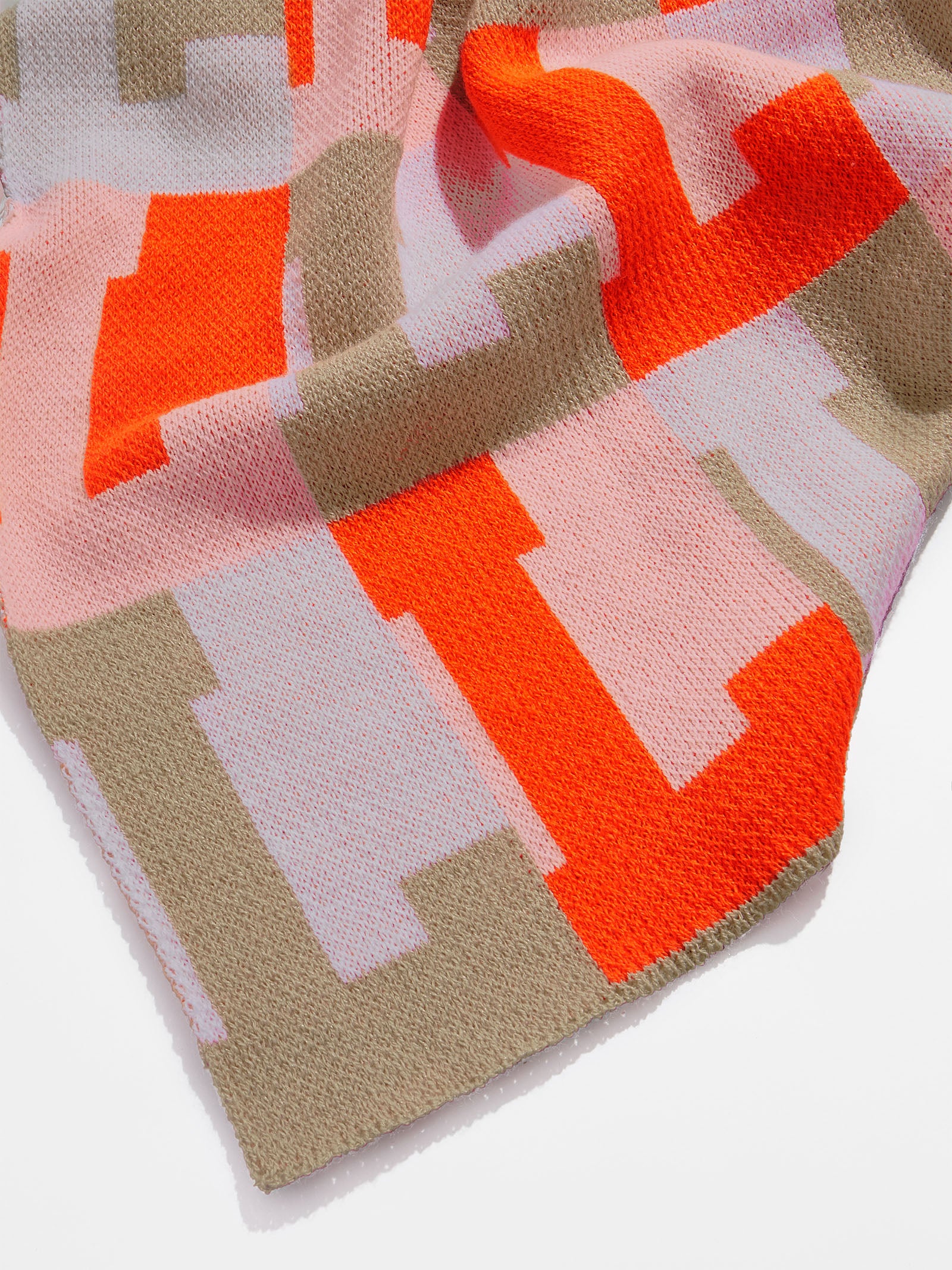 On Repeat Custom Blanket - Light Pink/Orange