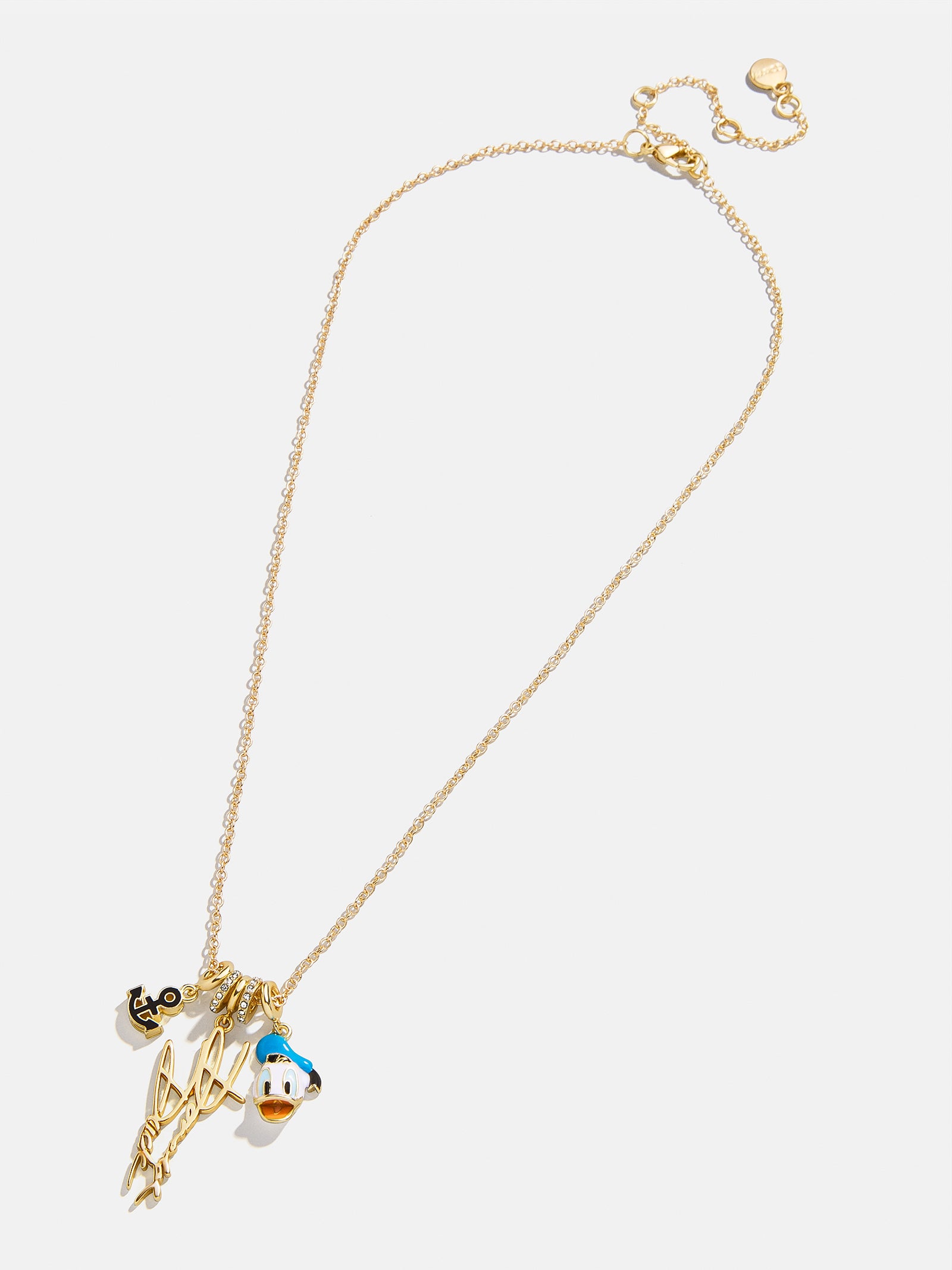 Disney Character 5 Charm Necklace - Donald Duck