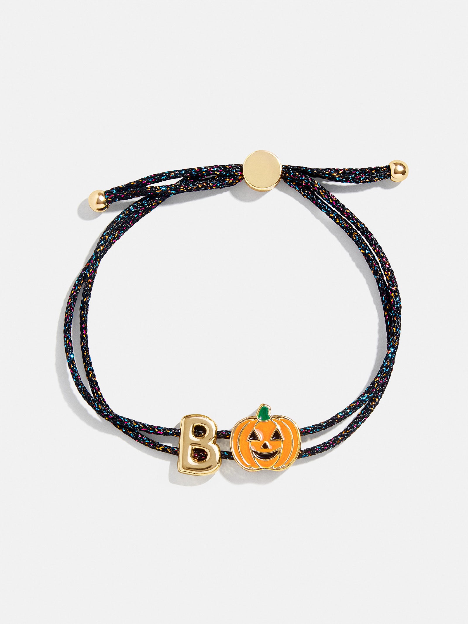 Kids' Halloween Initial Bracelet - Orange