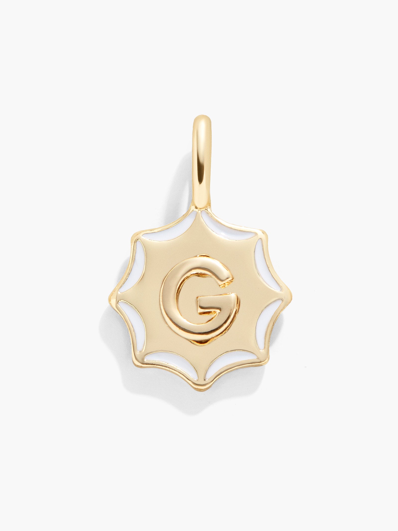 Carolyn Initial Charm - Gold/Multi