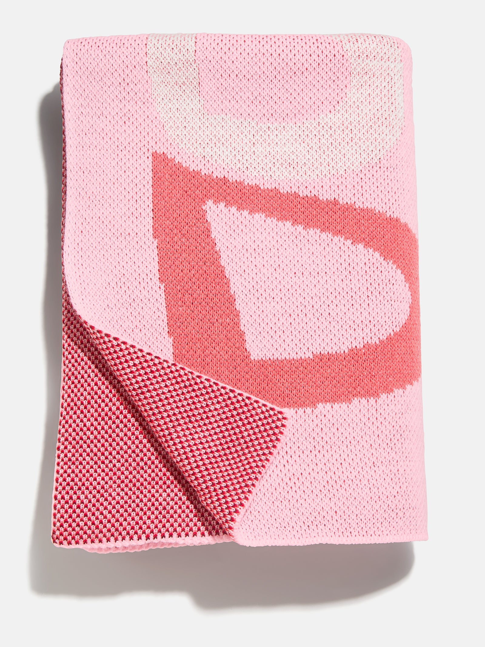 Get Wavy Custom Blanket - Light Pink/Red