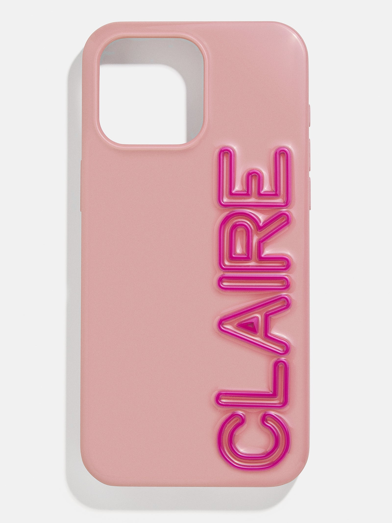 Fine Line Custom Phone Case - Mauve/Magenta