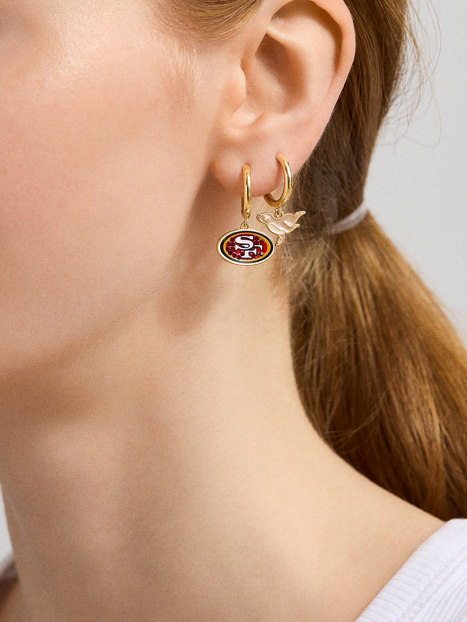 San Francisco 49ers NFL Earring Set - San Francisco 49ers