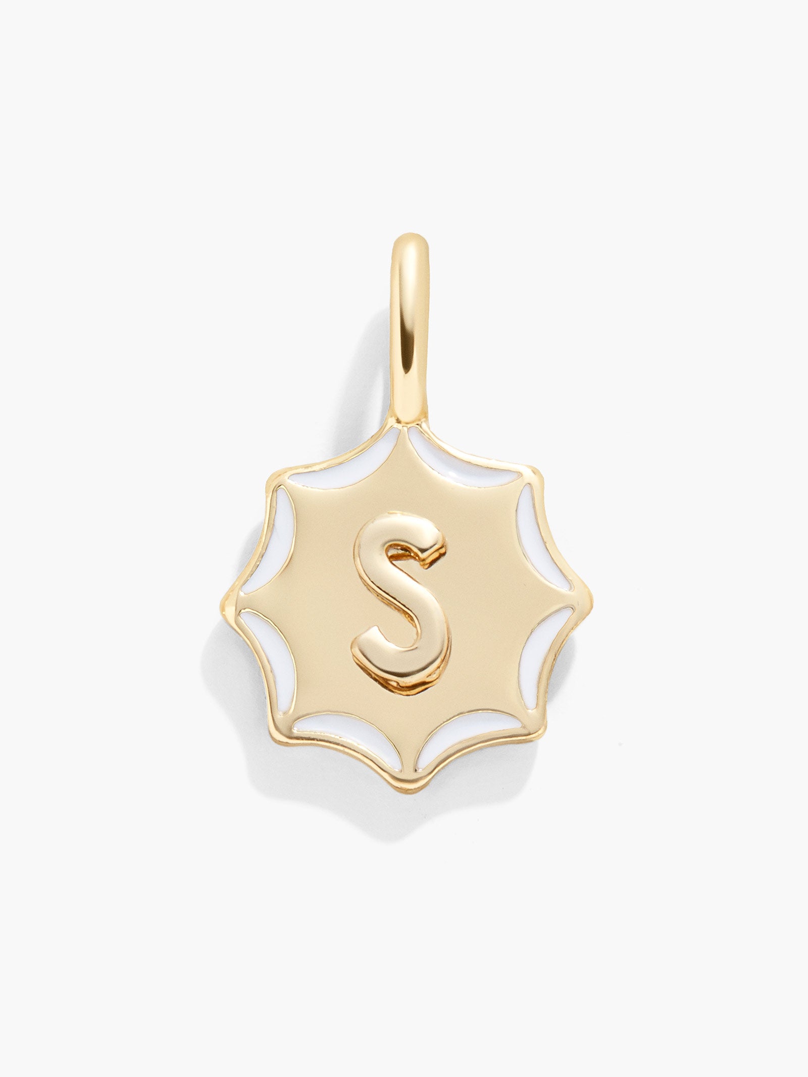 Carolyn Initial Charm - Gold/Multi