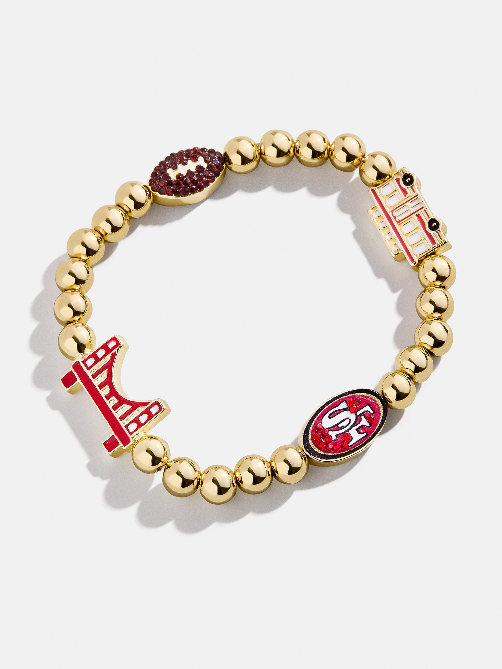 San Francisco 49ers NFL Charm Bracelet - San Francisco 49ers