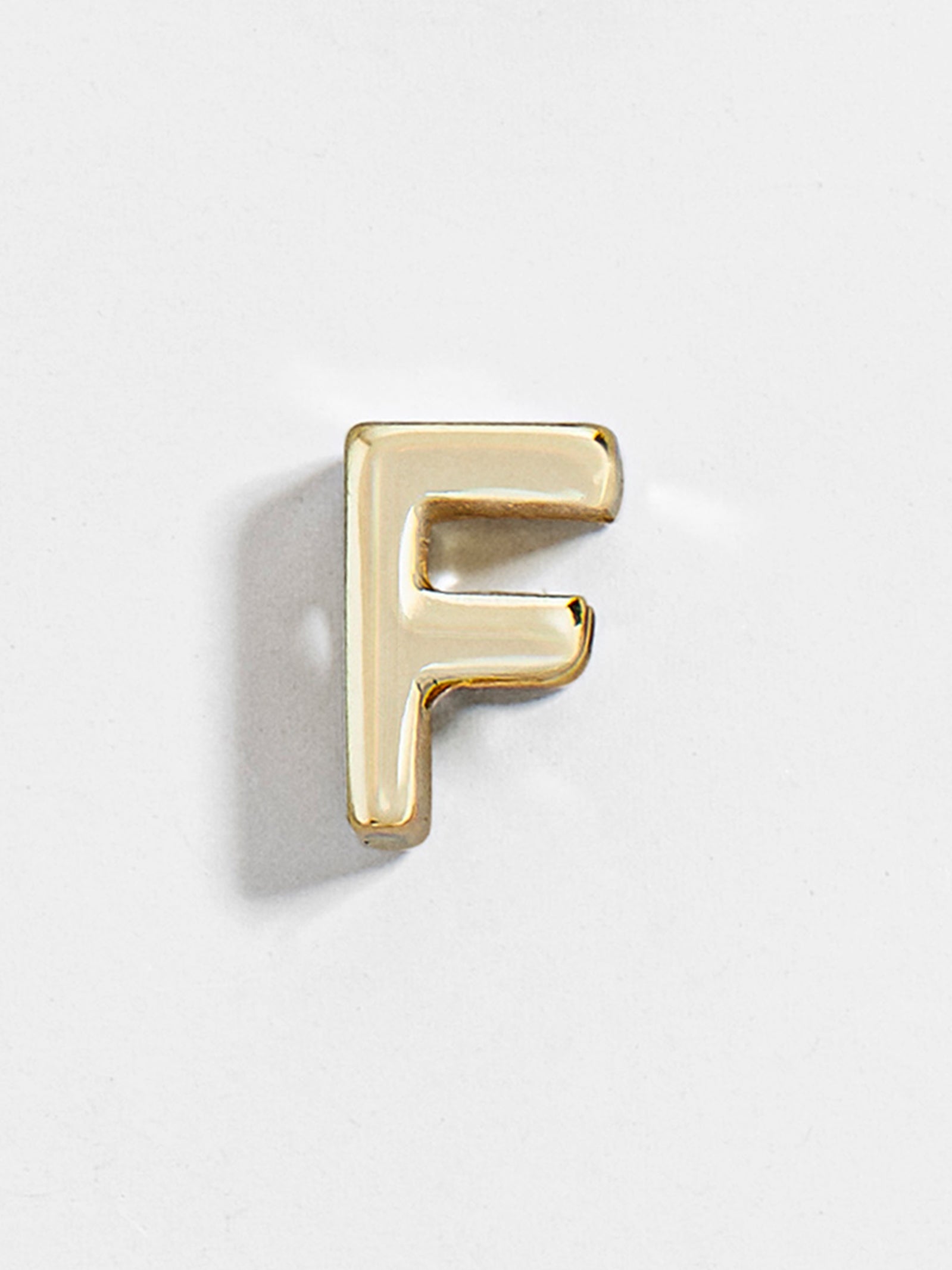 Gold Alpha Letter Bead - Gold