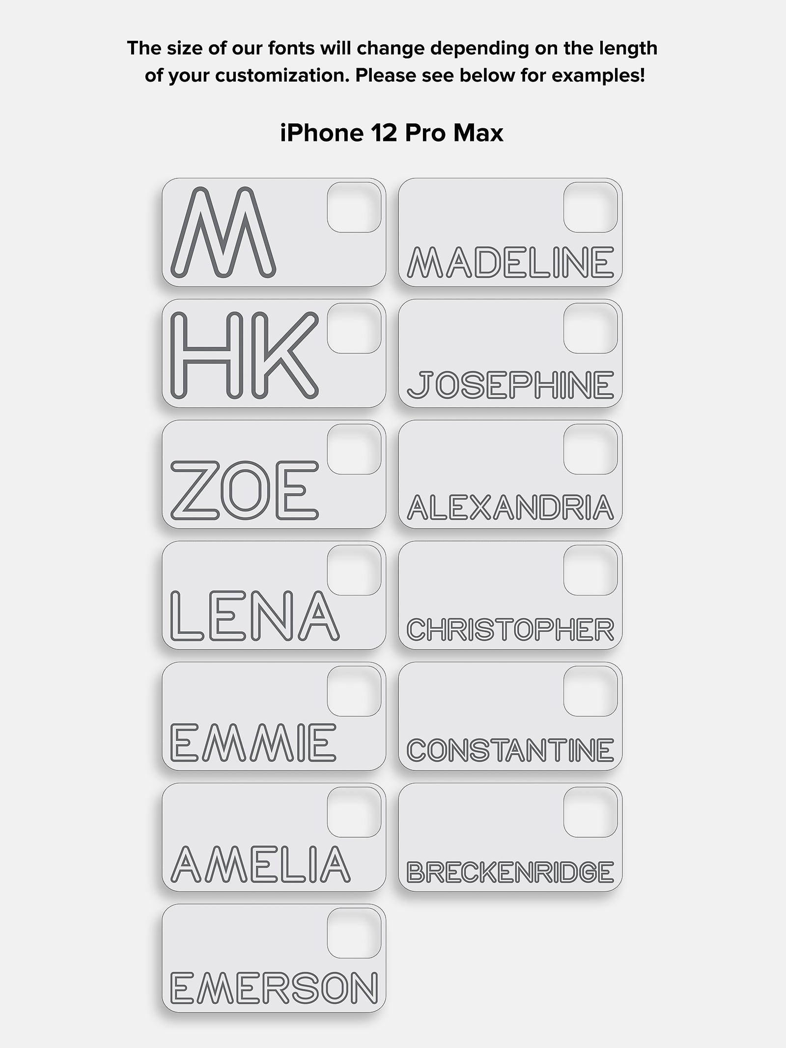 Fine Line Custom iPhone Case - Black/White