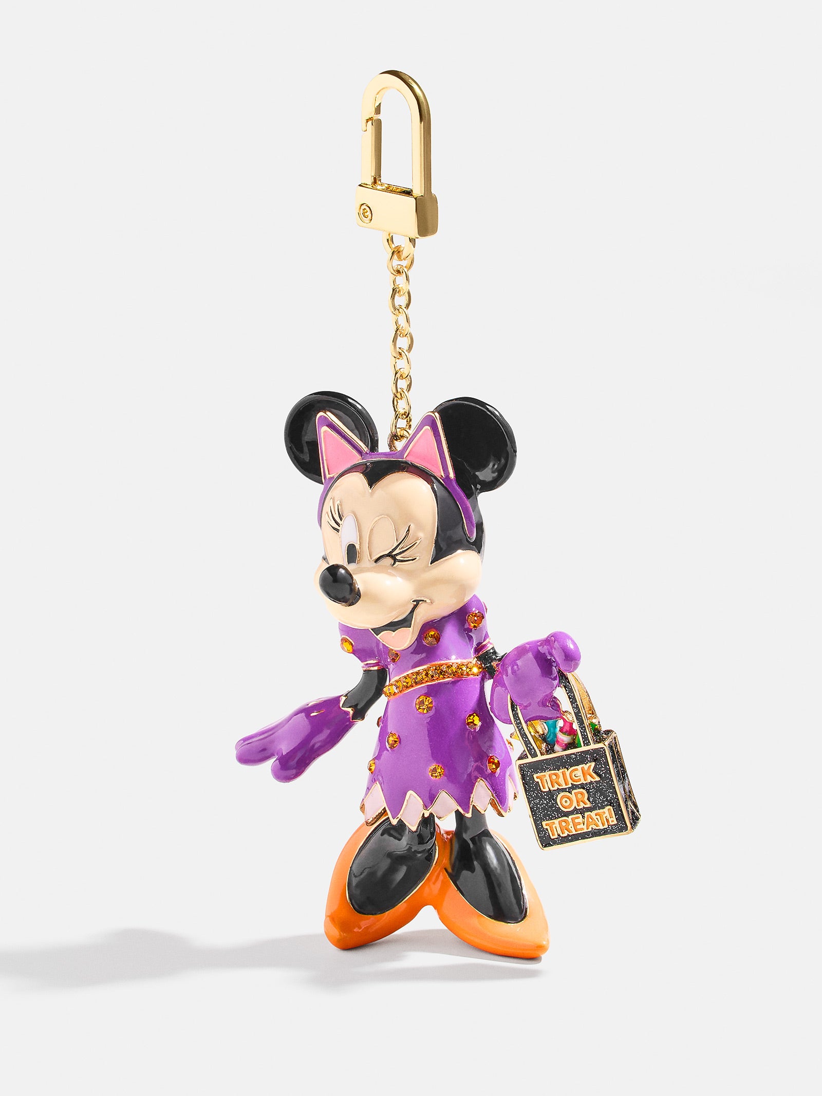 Minnie Mouse Disney Cat Glow-In-The-Dark Bag Charm - Minnie Mouse