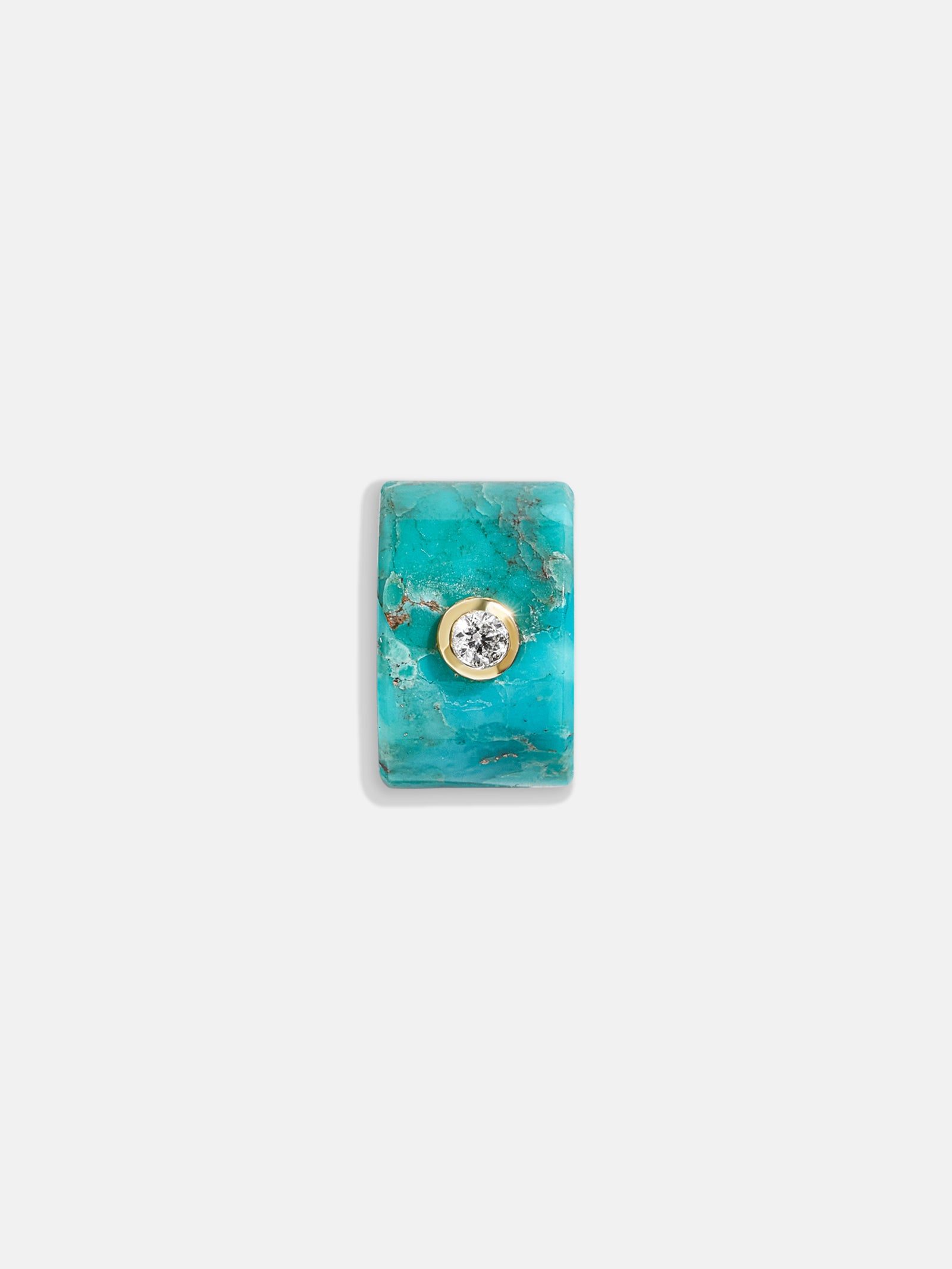 Semi-Precious Bead Charm - Turquoise