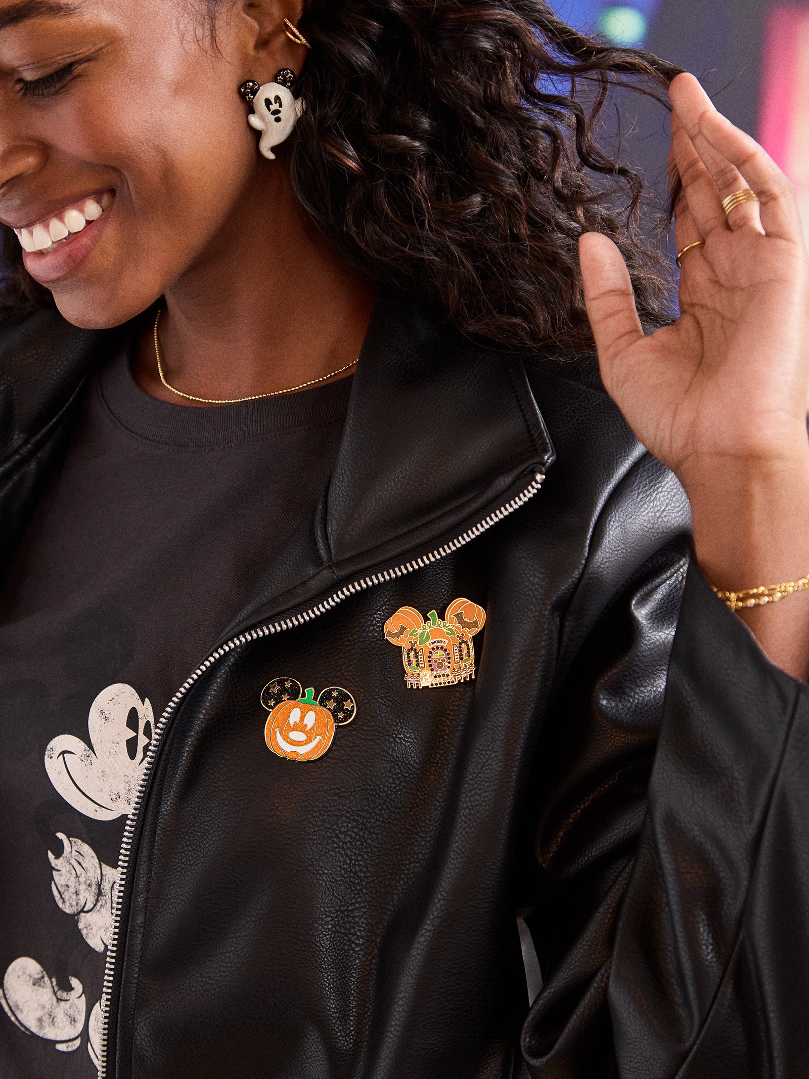 Mickey Mouse Disney Pumpkin Pin - Disney Pumpkin Pin