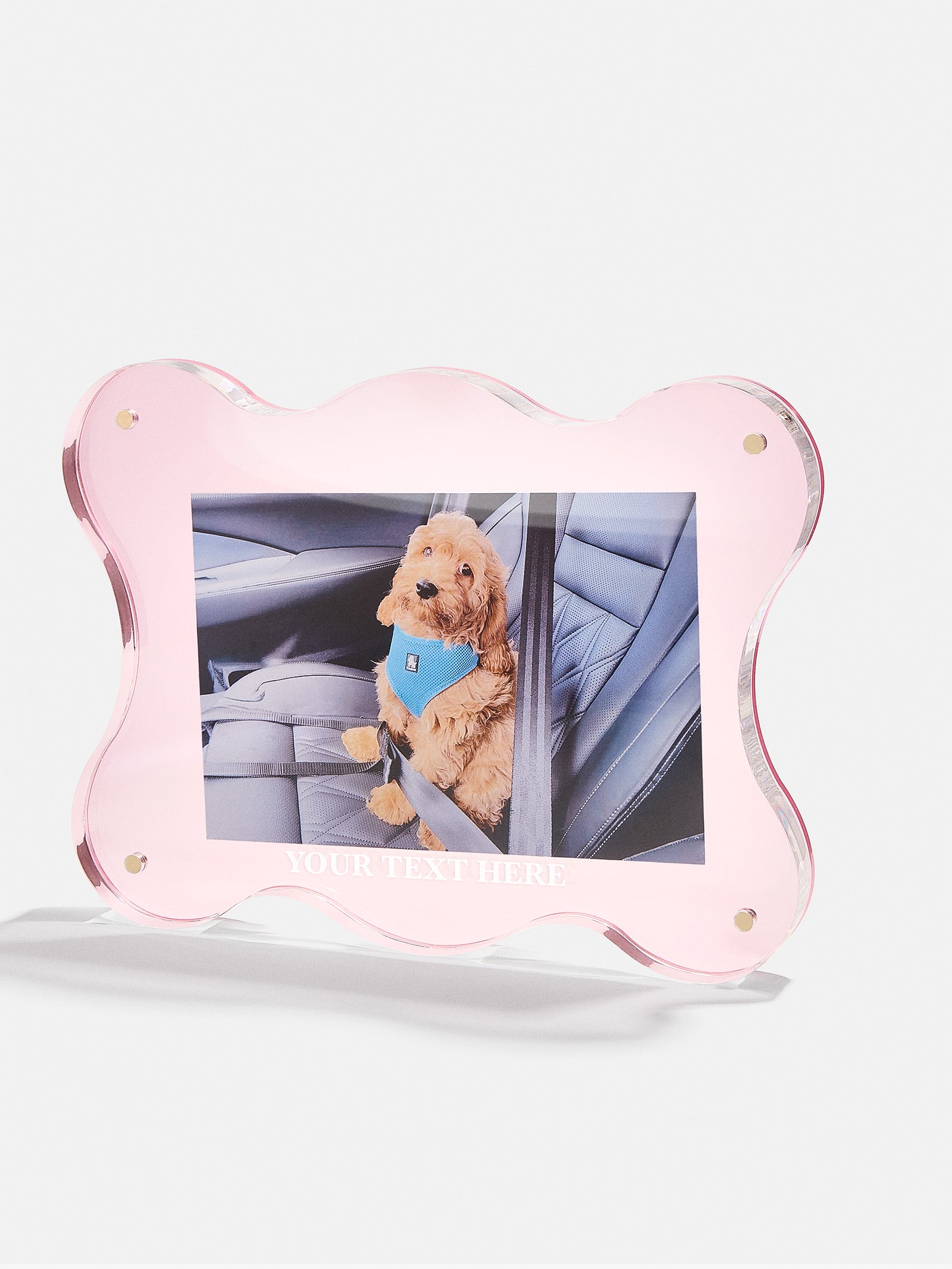 Picture Perfect Horizontal Acrylic Frame - Retro Wavy